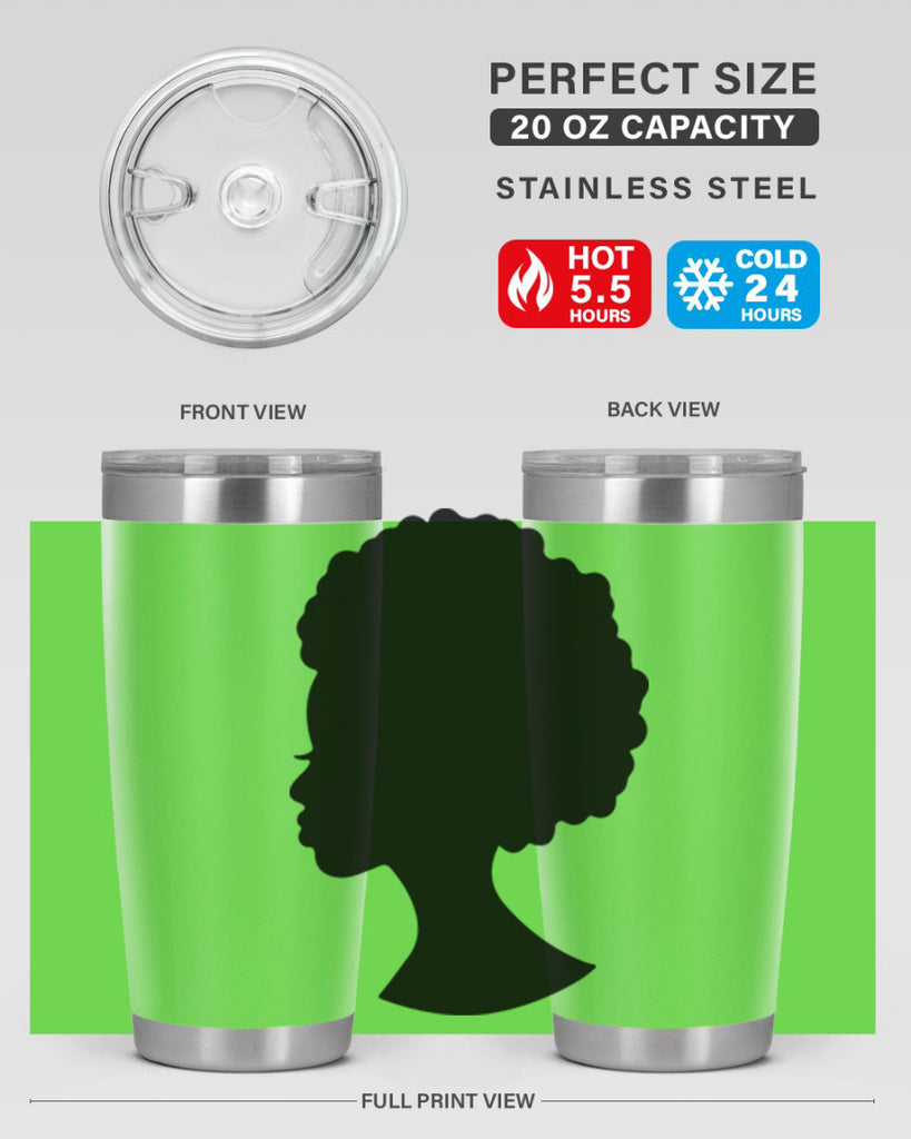 black women - queen 84#- women-girls- Tumbler