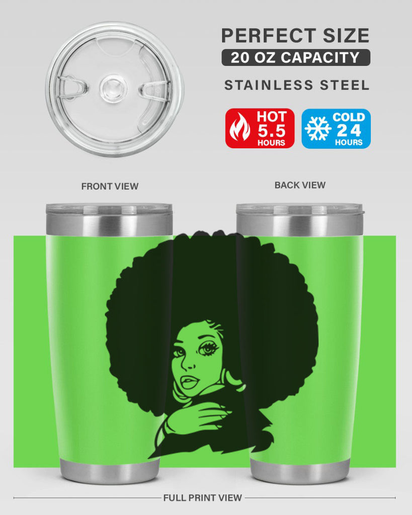 black women - queen 9#- women-girls- Tumbler