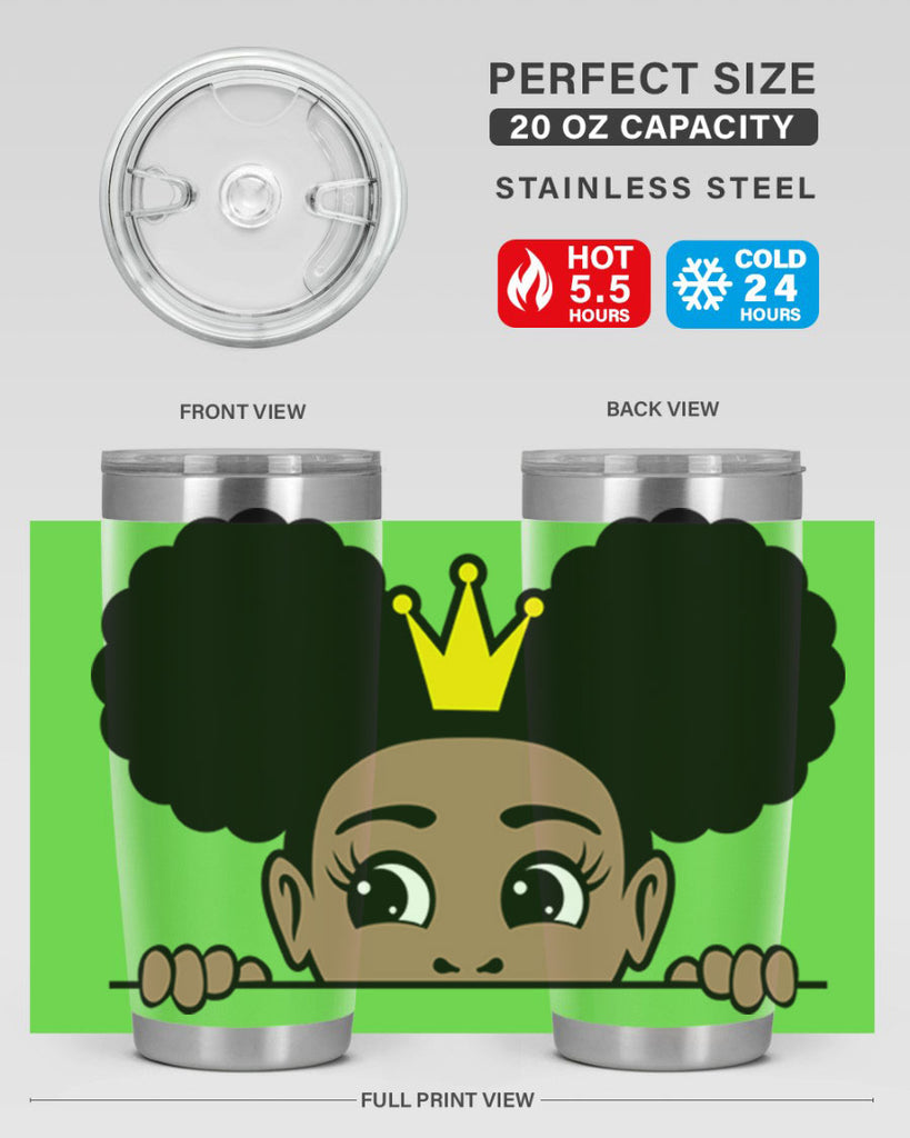 crown afro puffs 51#- women-girls- Tumbler