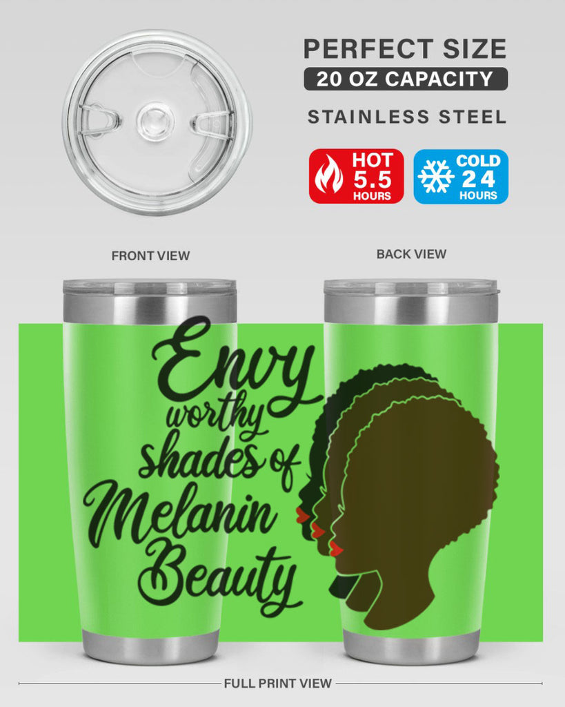 envy worth shades of melanin Style 39#- women-girls- Tumbler