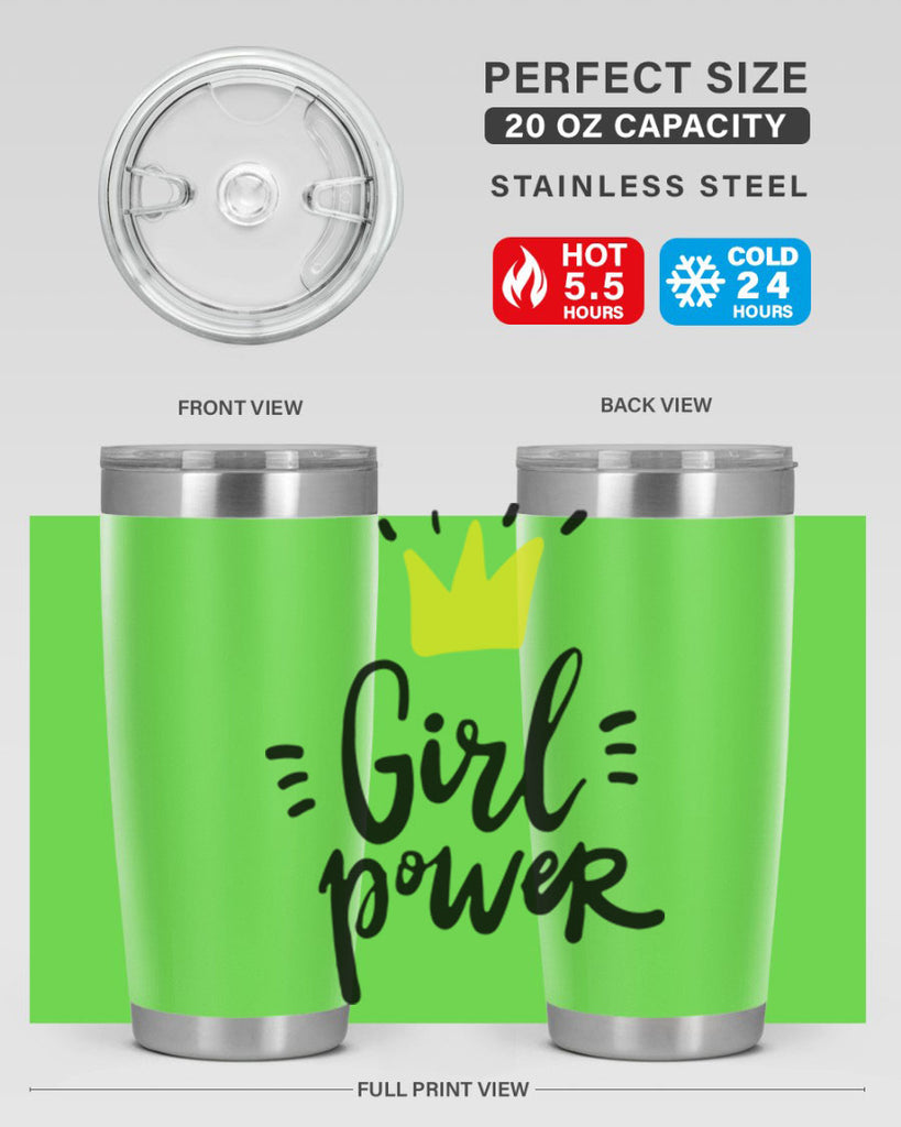 girl power crown 35#- women-girls- Tumbler