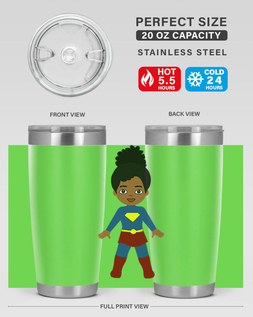super kids girl 4#- women-girls- Tumbler