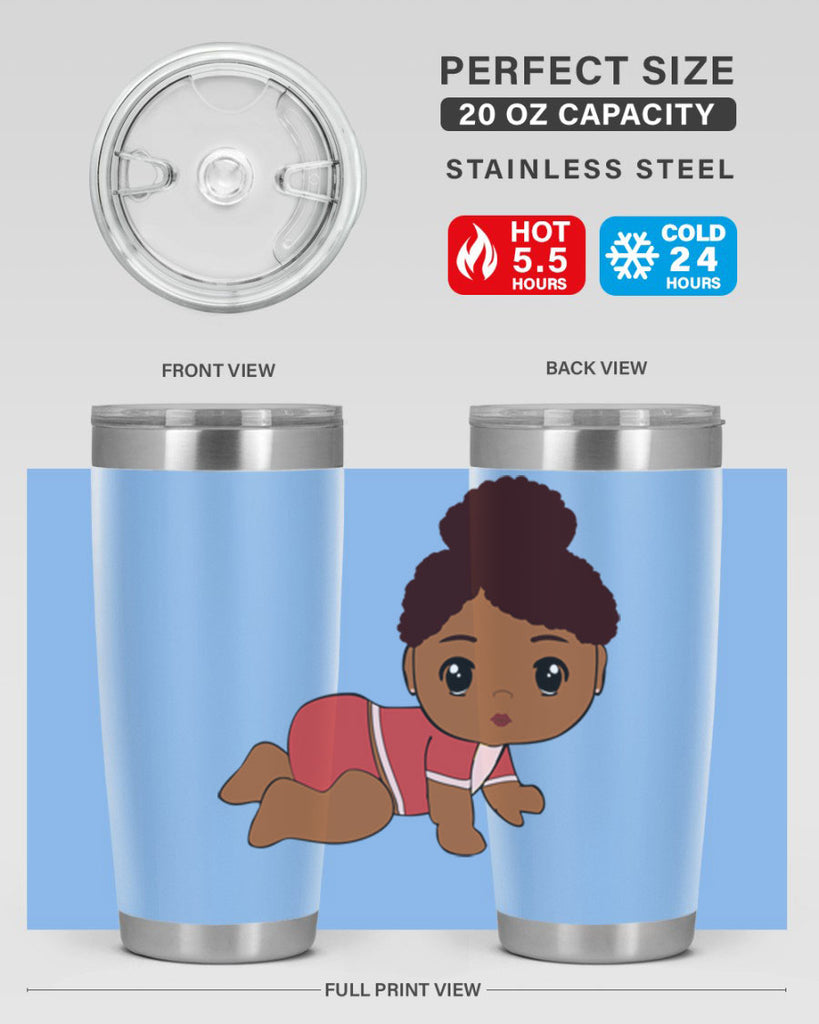Black baby style 1#- women-girls- Tumbler