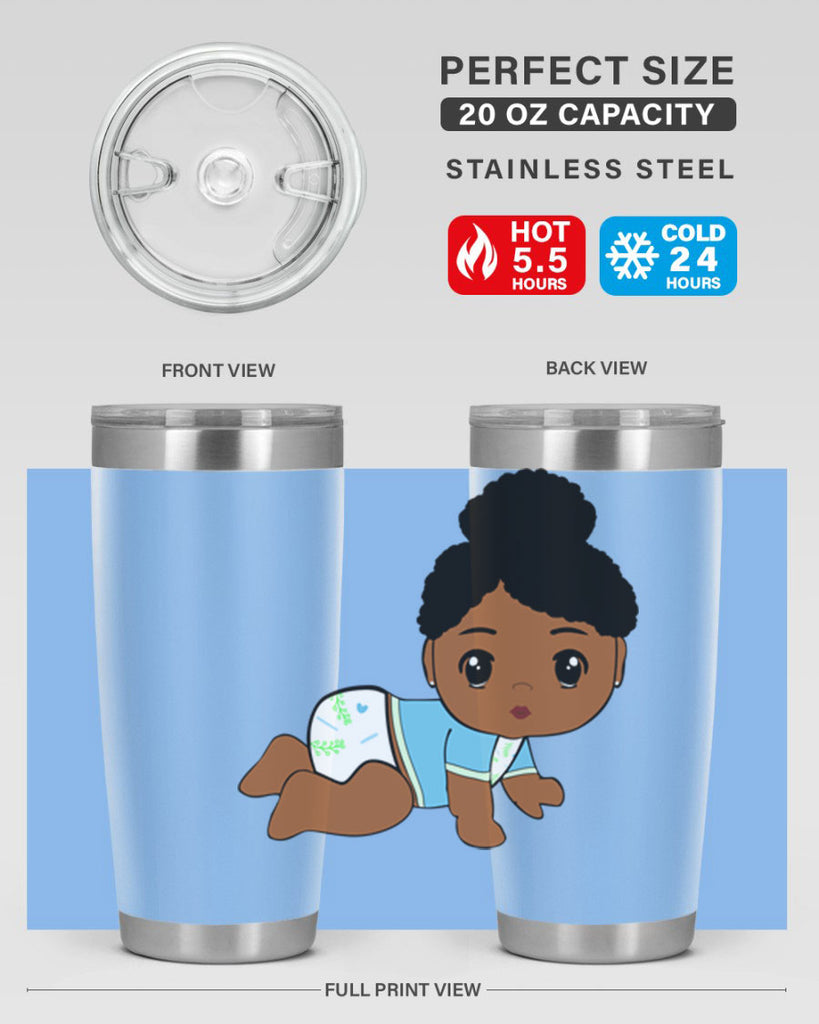Black baby style 2#- women-girls- Tumbler