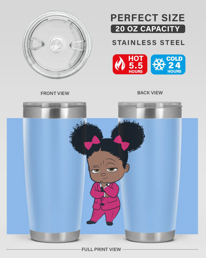 Black girl style 2#- women-girls- Tumbler