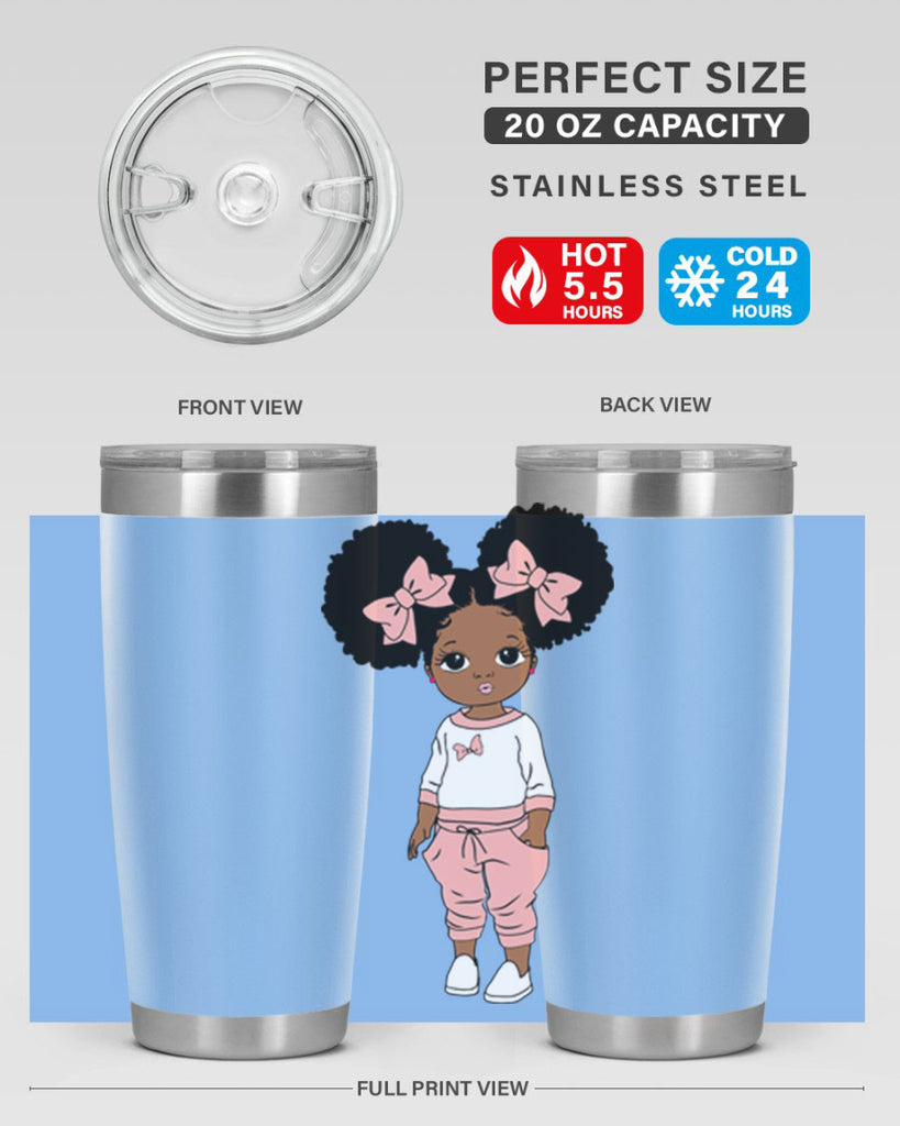 Black girl style 9#- women-girls- Tumbler