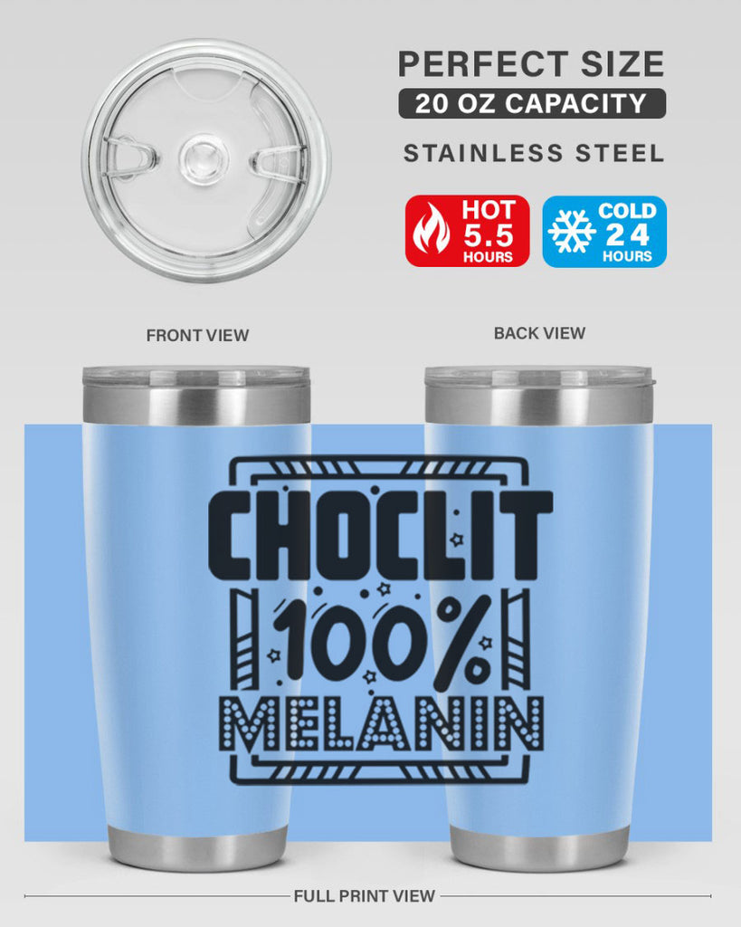 Choclit melanin Style 46#- women-girls- Tumbler