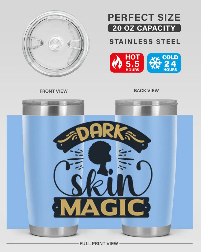 Dark skin magic Style 42#- women-girls- Tumbler