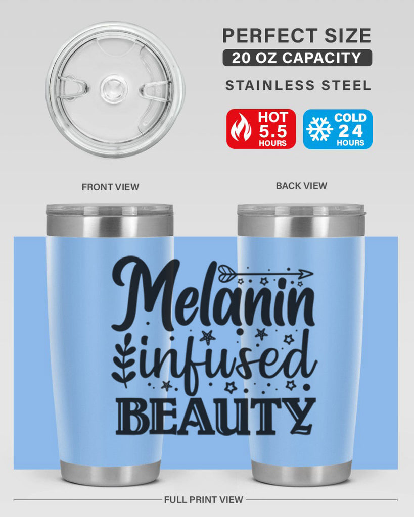 Melanin infused beauty Style 21#- women-girls- Tumbler