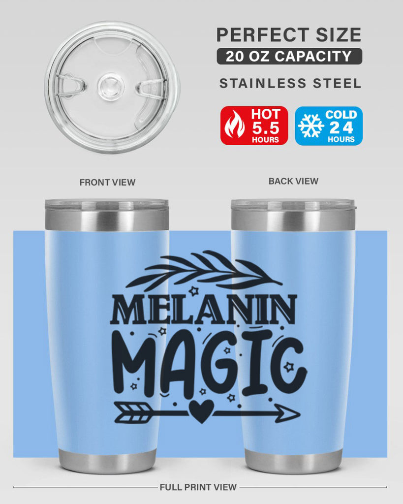 Melanin magic Style 19#- women-girls- Tumbler