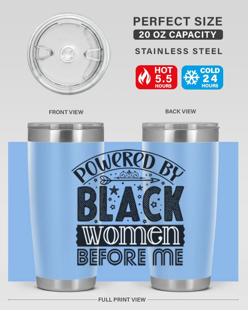 Powered by blackp women before me Style 14#- women-girls- Tumbler