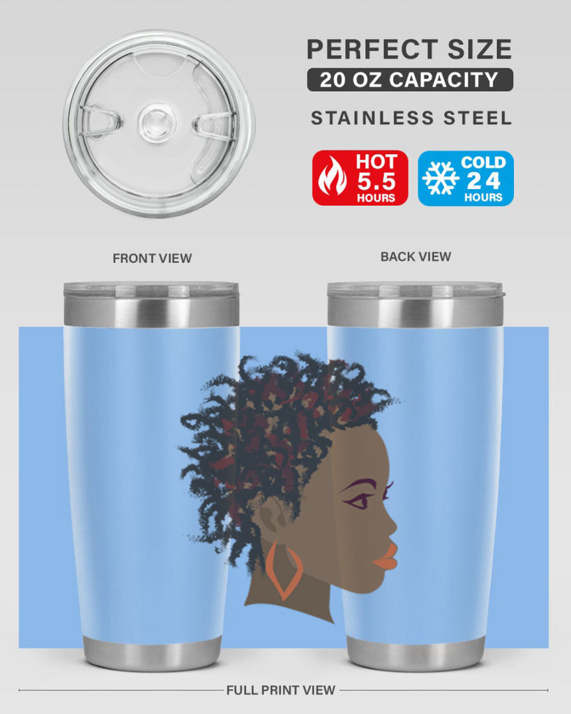 african girl 90#- women-girls- Tumbler