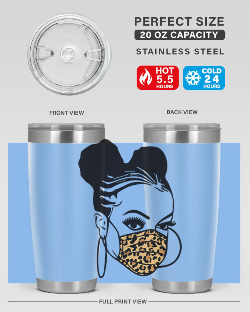 black nurse 4#- women-girls- Tumbler