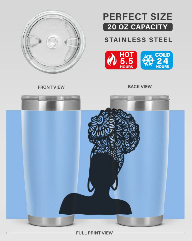 black women - queen 14#- women-girls- Tumbler