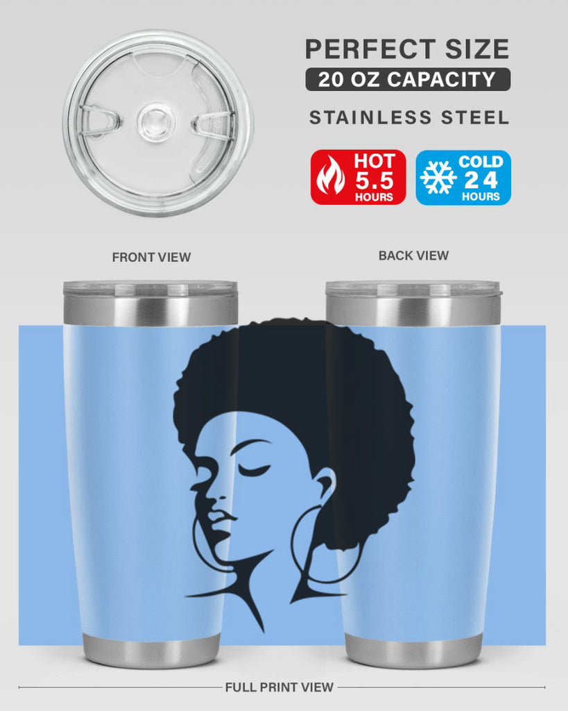 black women - queen 19#- women-girls- Tumbler