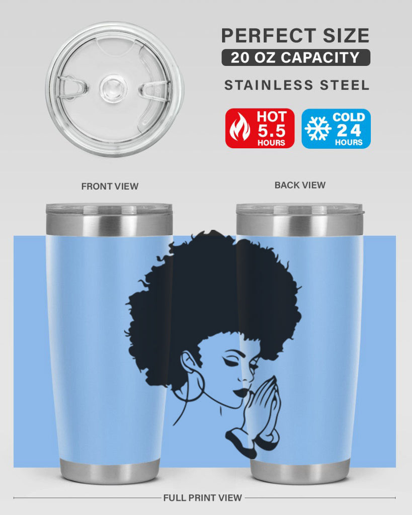 black women - queen 22#- women-girls- Tumbler