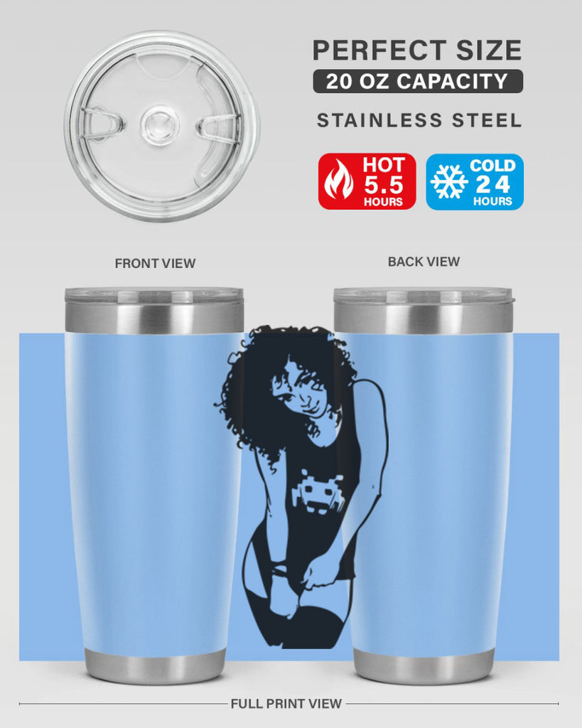 black women - queen 61#- women-girls- Tumbler