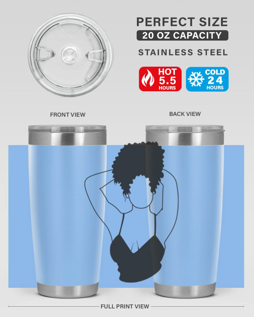 black women - queen 67#- women-girls- Tumbler