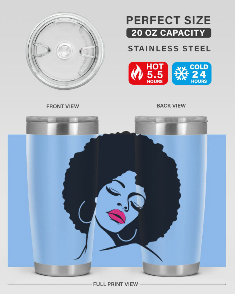 black women - queen 68#- women-girls- Tumbler