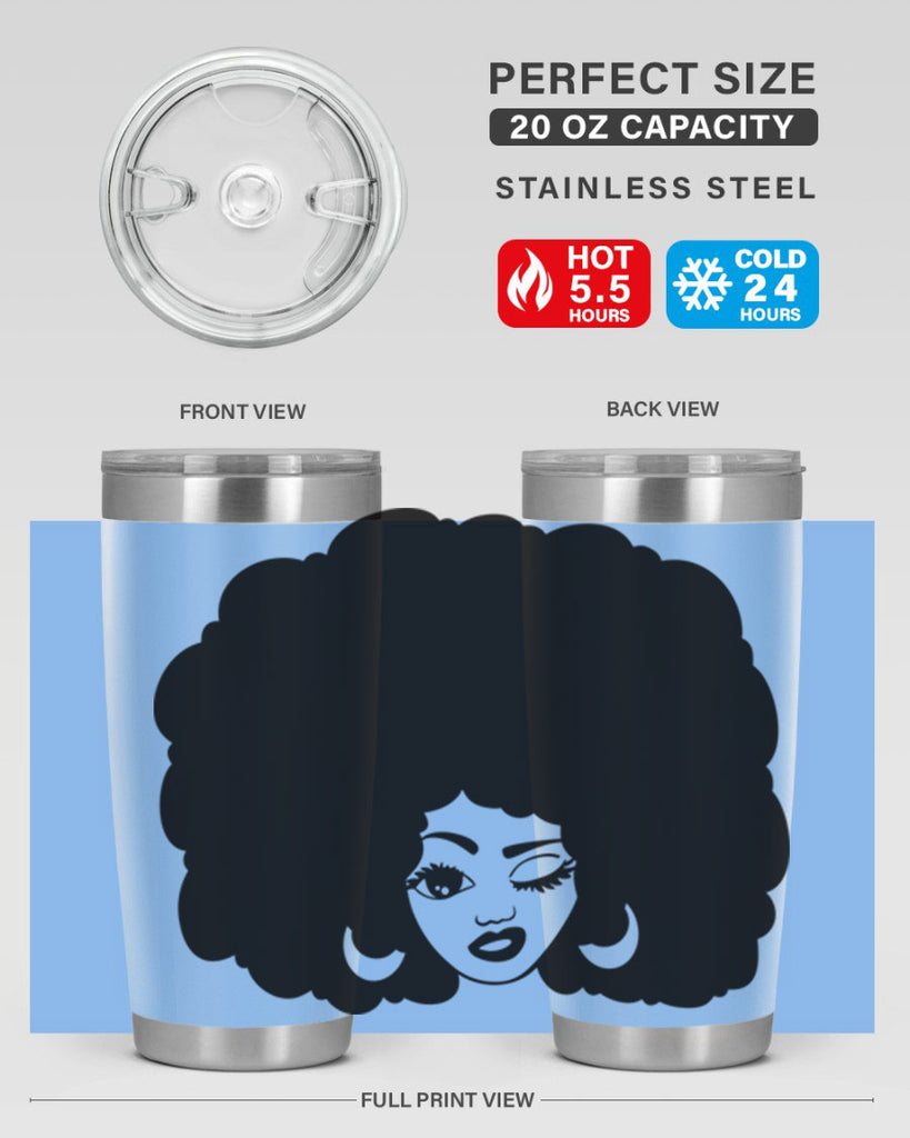 black women - queen 73#- women-girls- Tumbler