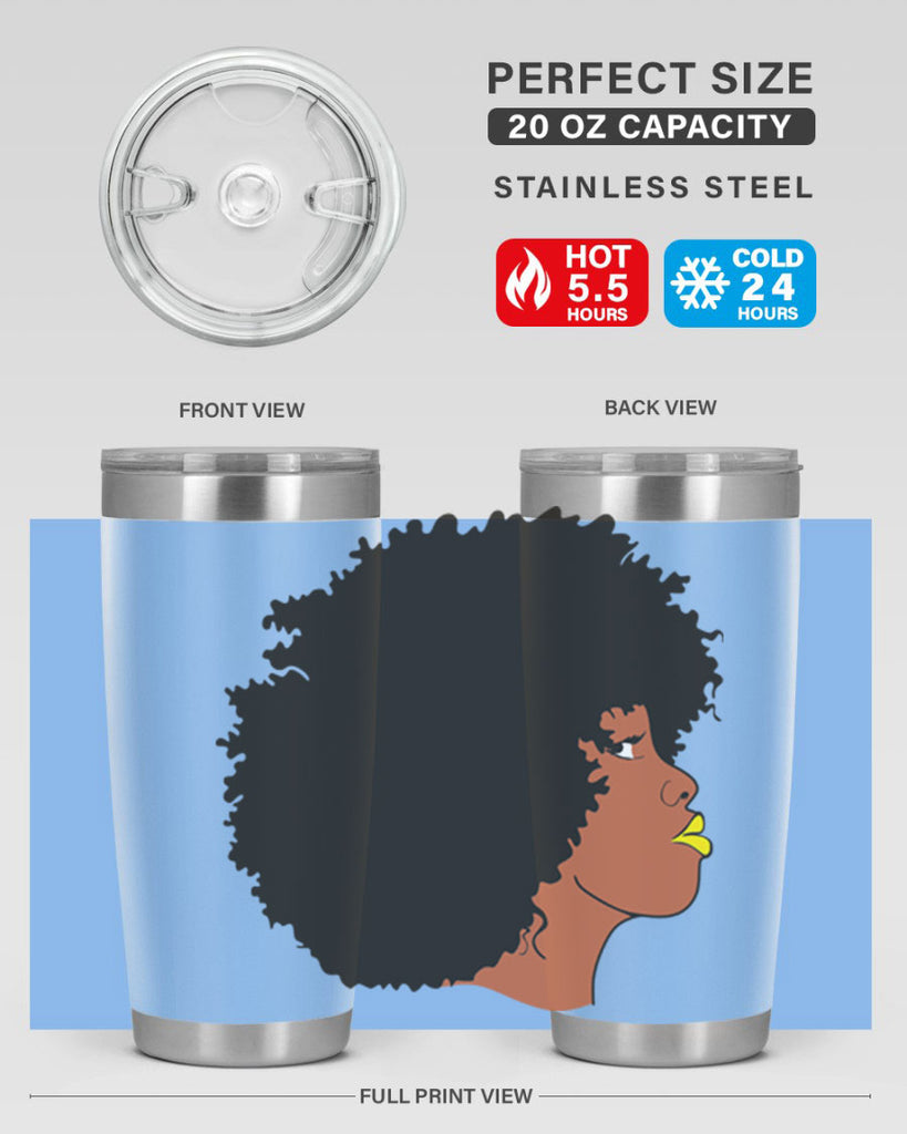 black women - queen 75#- women-girls- Tumbler