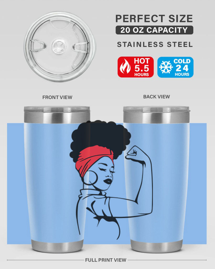 black women - queen 78#- women-girls- Tumbler