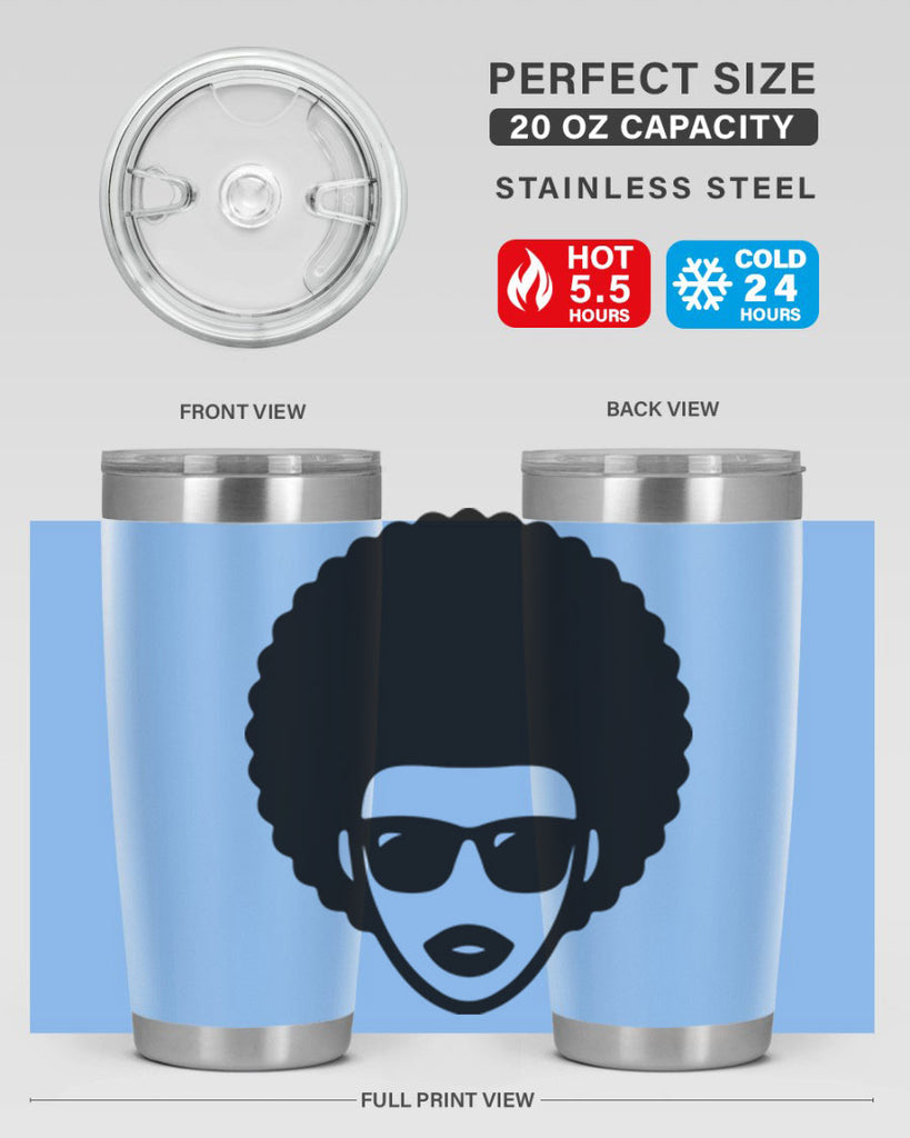black women - queen 83#- women-girls- Tumbler