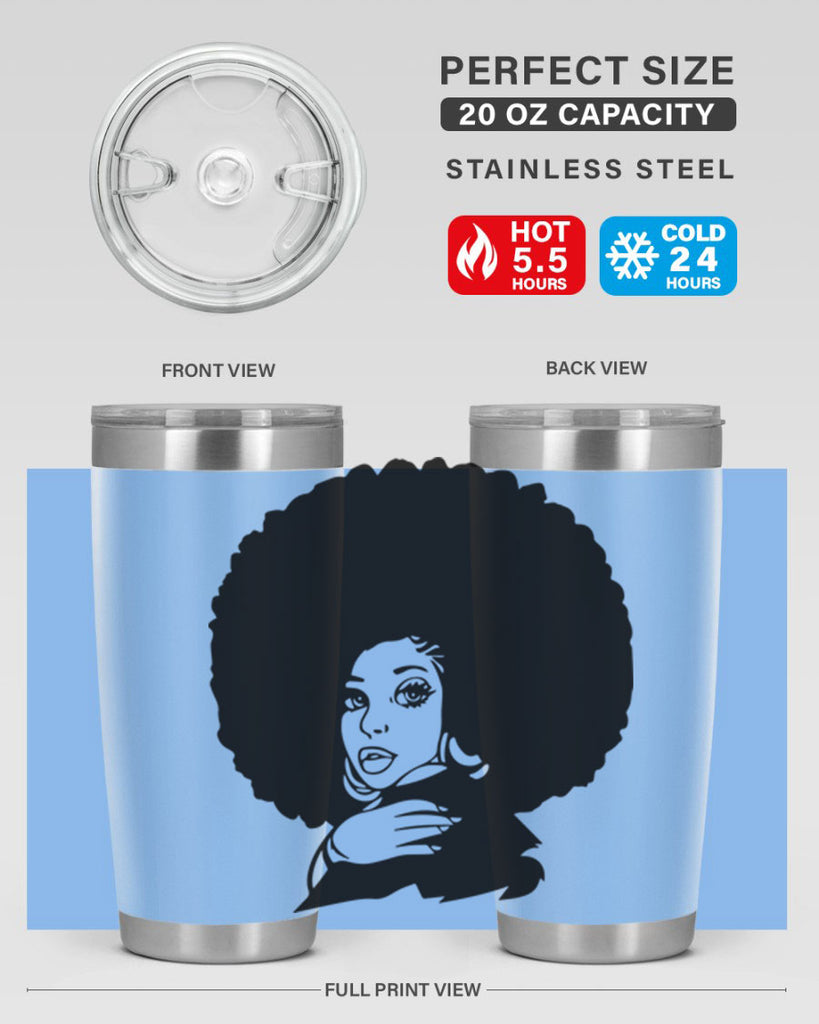 black women - queen 9#- women-girls- Tumbler
