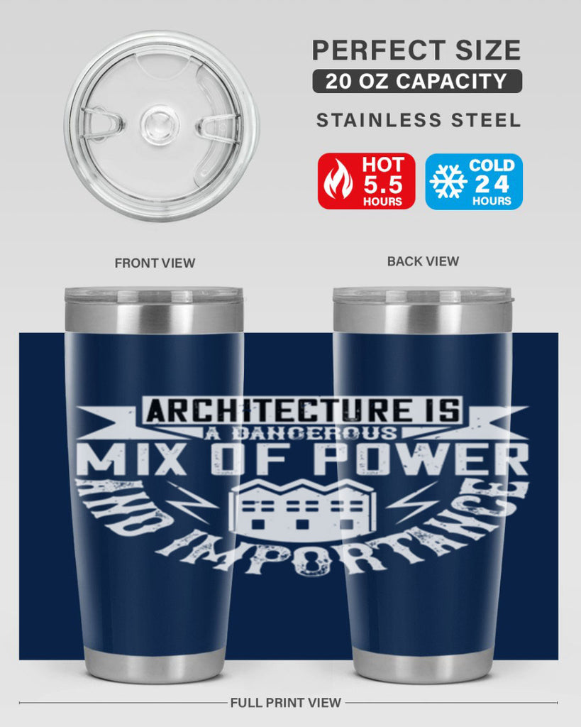 Architecture is a dangerous mix of power and importance Style 2#- architect- tumbler