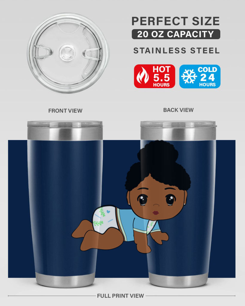 Black baby style 2#- women-girls- Tumbler
