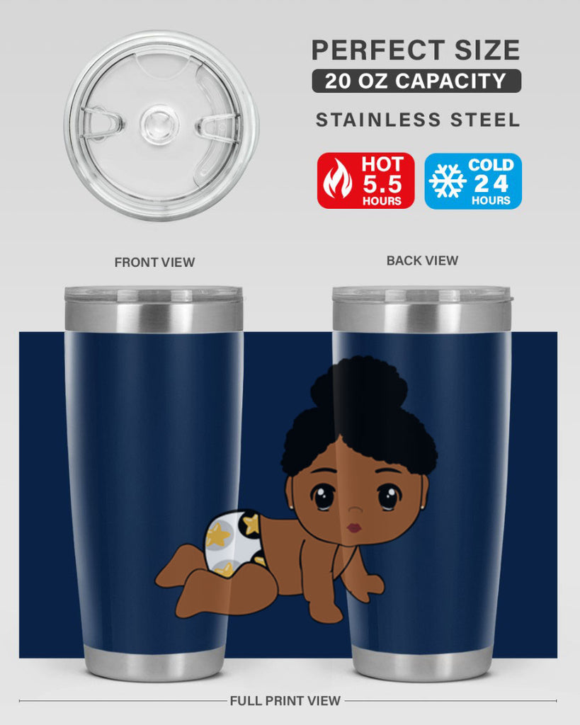 Black baby style 6#- women-girls- Tumbler