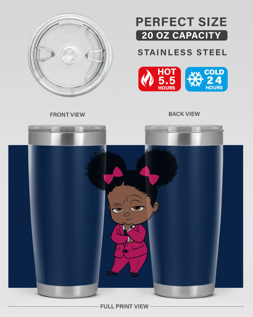 Black girl style 2#- women-girls- Tumbler