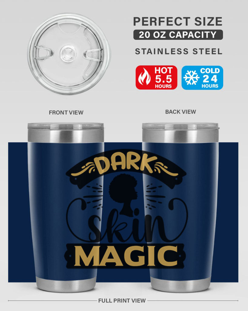 Dark skin magic Style 42#- women-girls- Tumbler