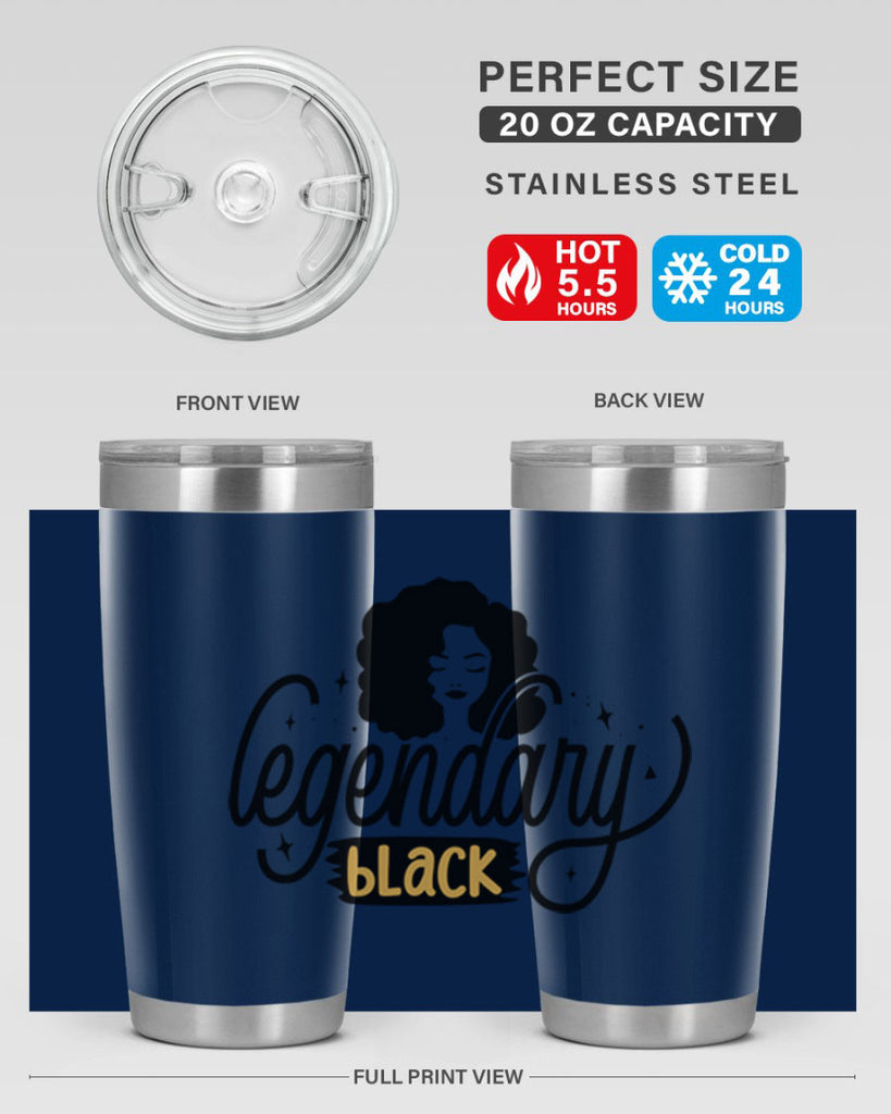 Legendary black Style 27#- women-girls- Tumbler