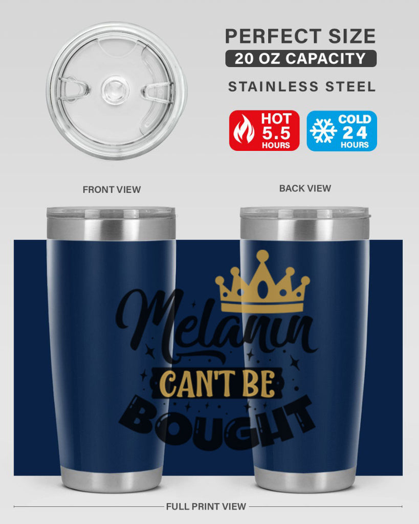 Melanin cant be bought Style 22#- women-girls- Tumbler