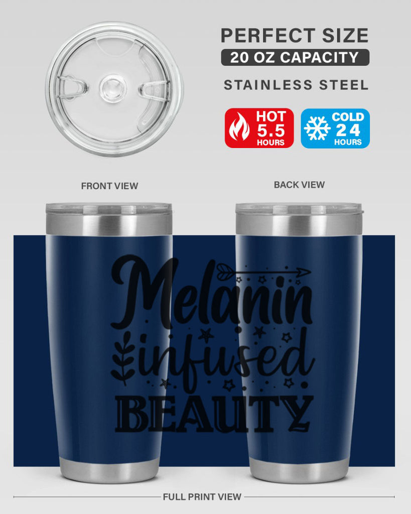 Melanin infused beauty Style 21#- women-girls- Tumbler