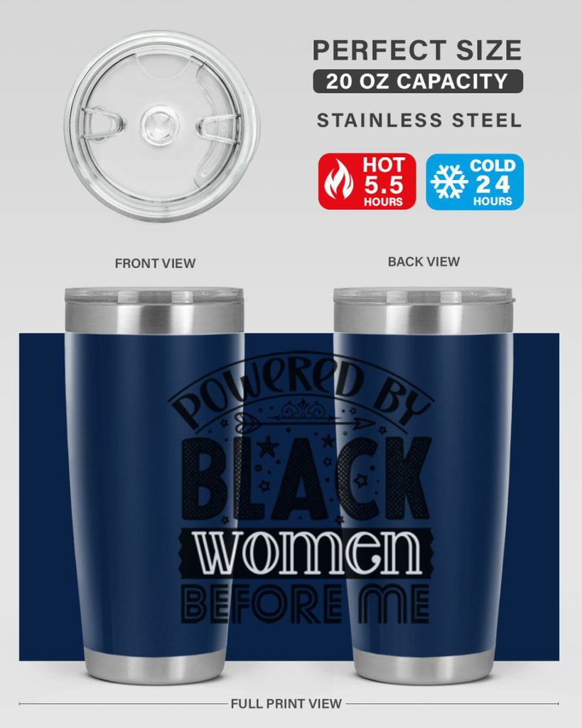 Powered by blackp women before me Style 14#- women-girls- Tumbler