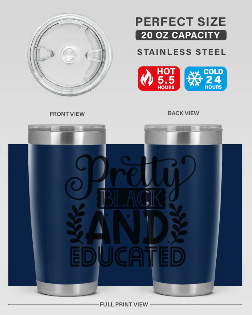 Pretty black and educated Style 11#- women-girls- Tumbler