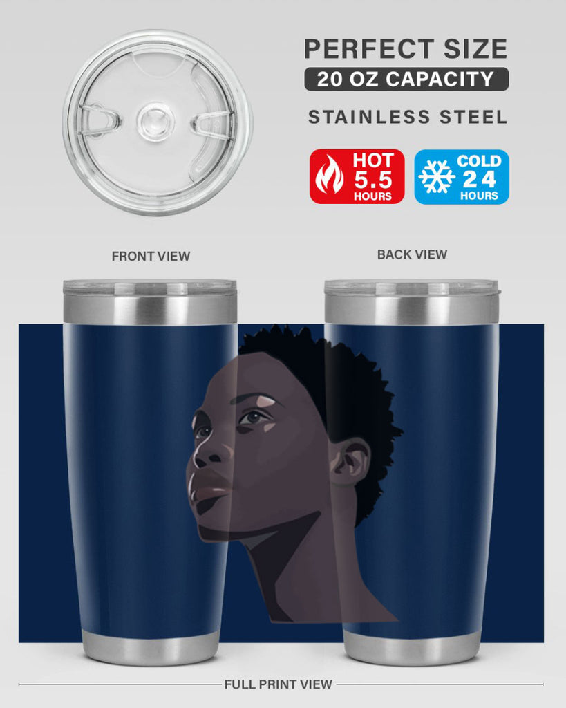 african woman portrait 88#- women-girls- Tumbler