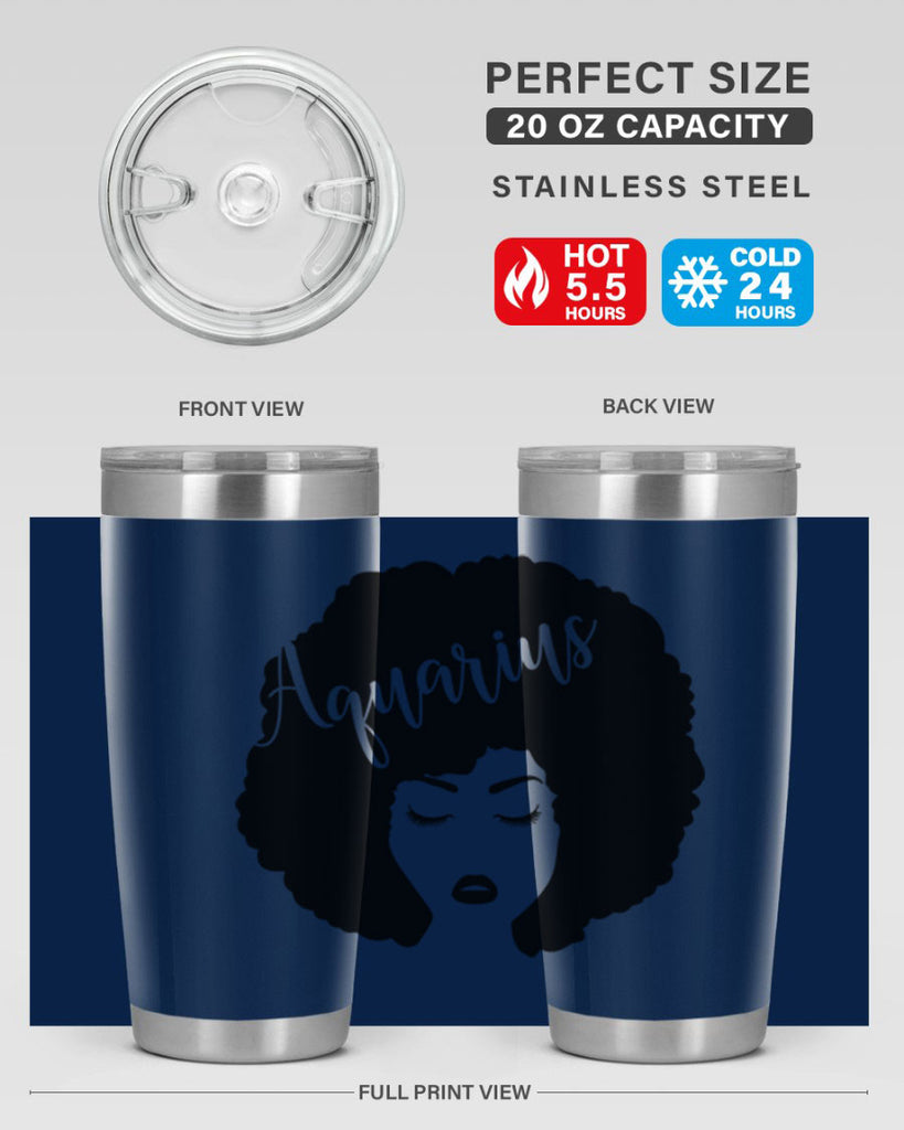 aquarius62#- women-girls- Tumbler