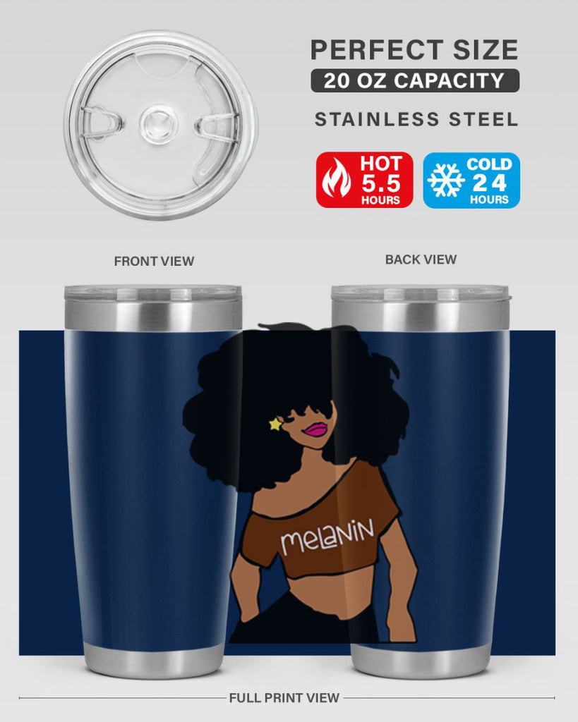 black girl melanin 18#- women-girls- Tumbler