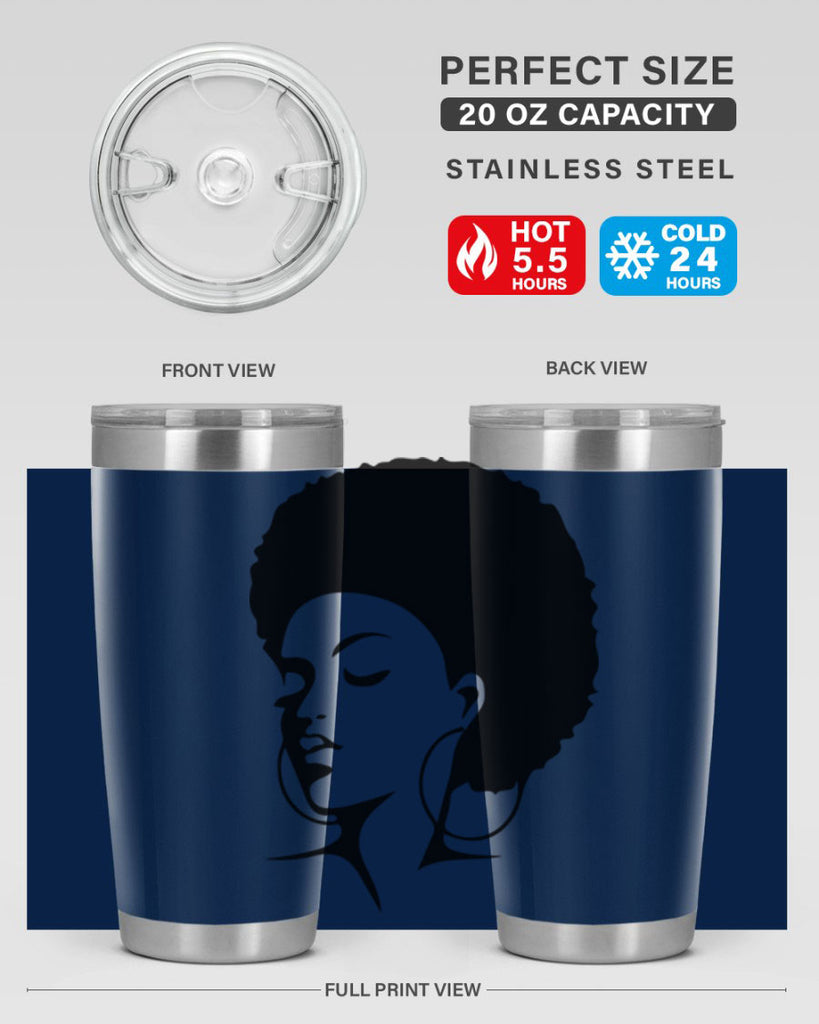 black women - queen 19#- women-girls- Tumbler