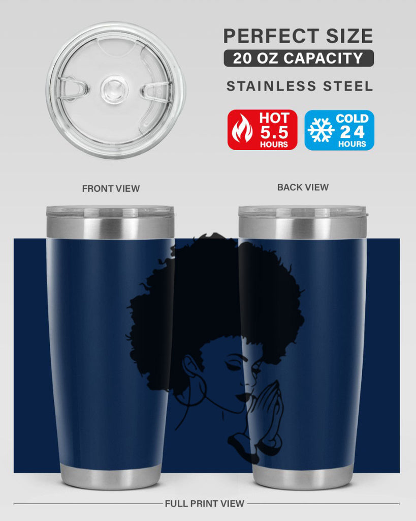 black women - queen 22#- women-girls- Tumbler