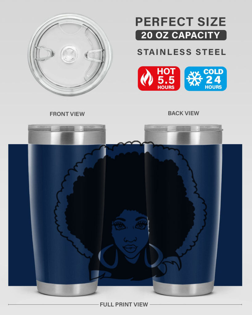 black women - queen 60#- women-girls- Tumbler