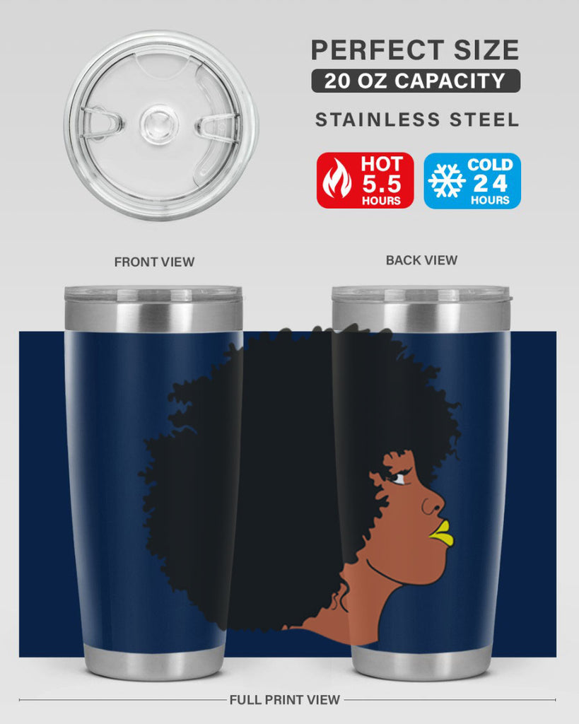 black women - queen 75#- women-girls- Tumbler