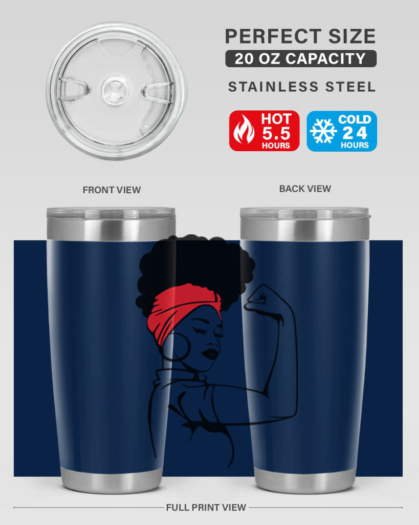 black women - queen 78#- women-girls- Tumbler