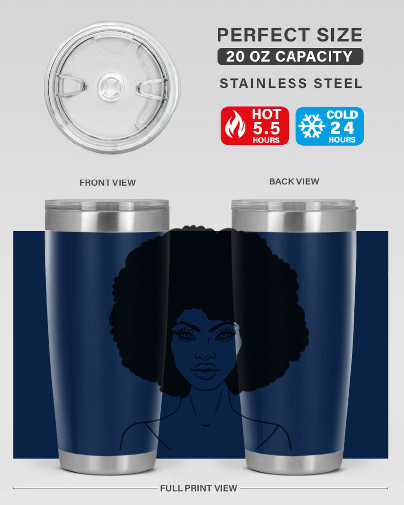 black women - queen 79#- women-girls- Tumbler