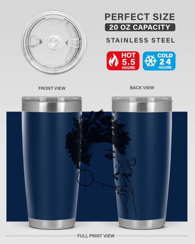 black women - queen 8#- women-girls- Tumbler