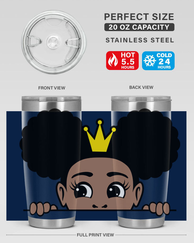 crown afro puffs 51#- women-girls- Tumbler