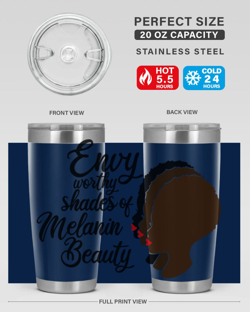 envy worth shades of melanin Style 39#- women-girls- Tumbler